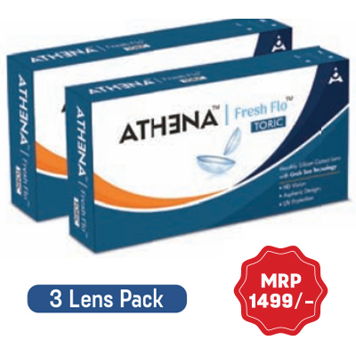 Athina Fresh Flo Toric Monthly Disposable (SILICONE HYDROGEL)